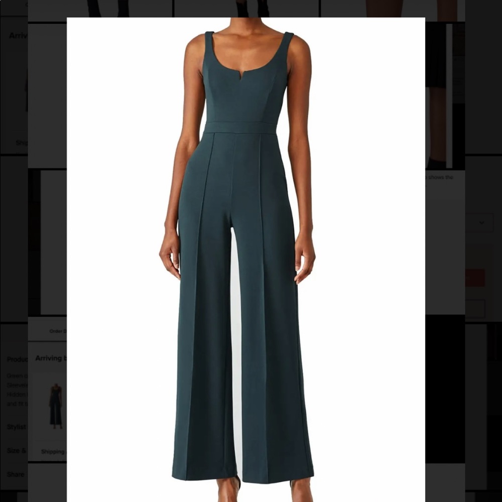 Donna Morgan Hunter Jumpsuit - Size US 4